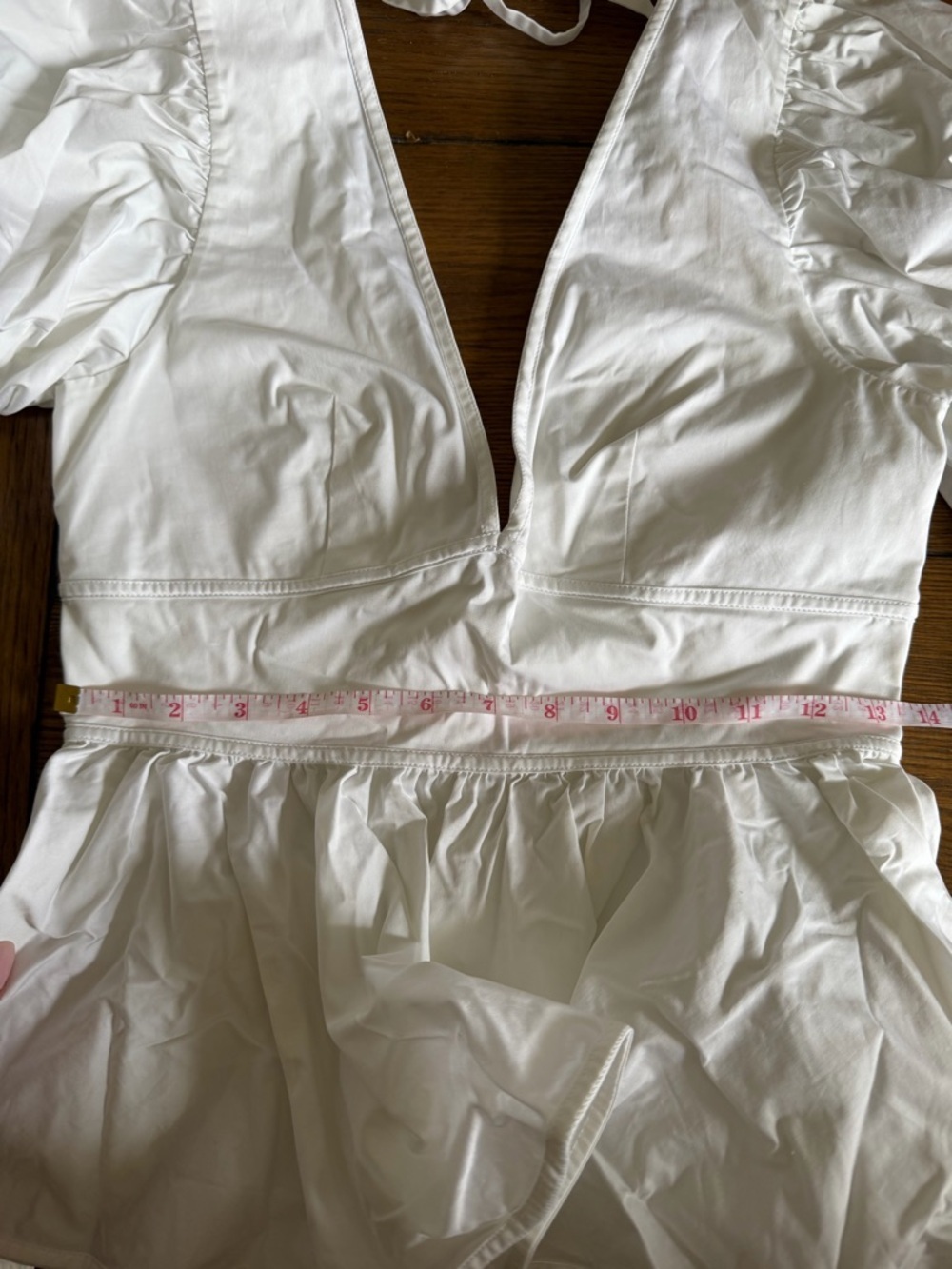 STAUD Luna Blouson-Sleeve Top - Picture 7 of 7